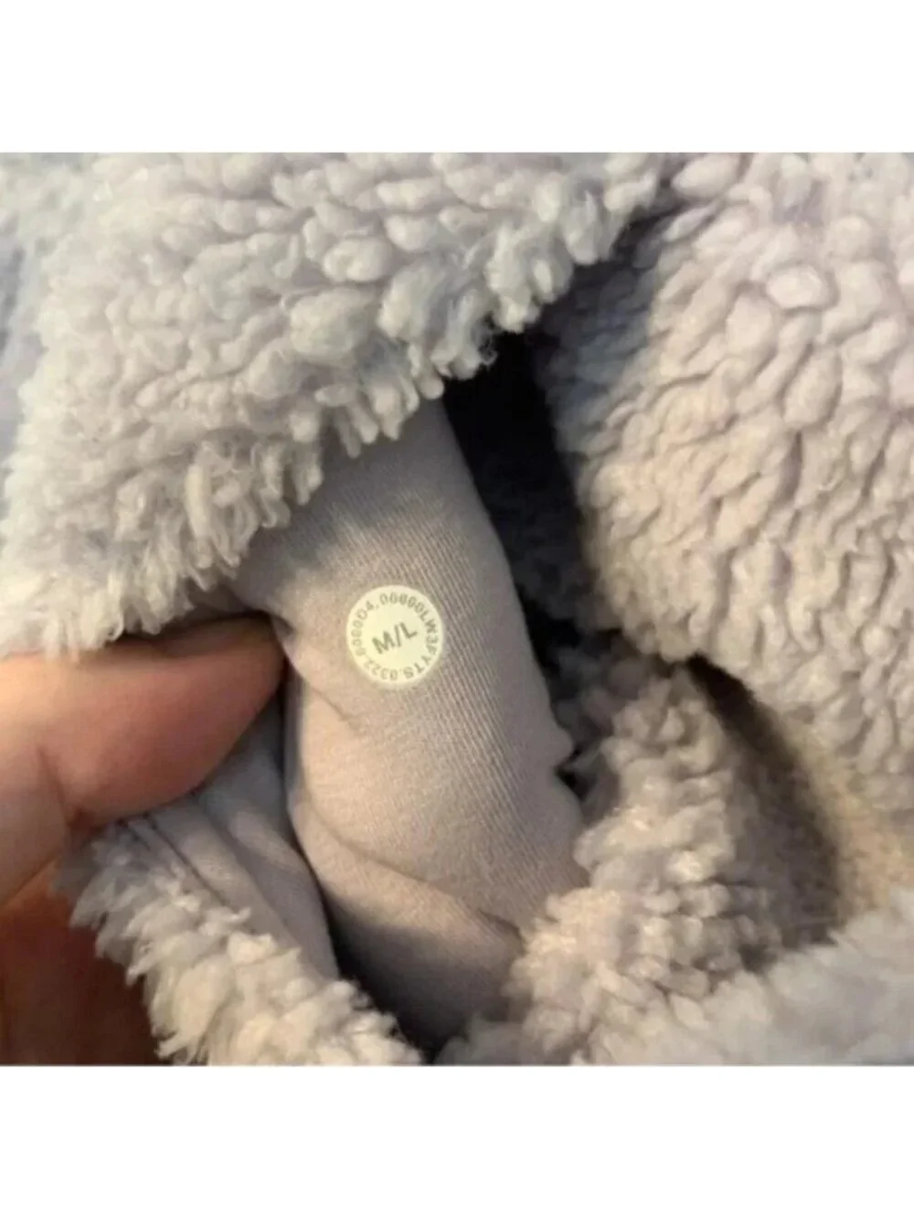 Lululemon Scuba  Oversized Half-Zip Fleece Hoodie Faint Lavender M/L